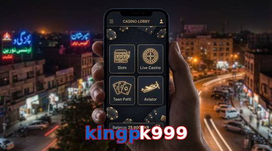 Main screen of Kingpk999 app page for PK players