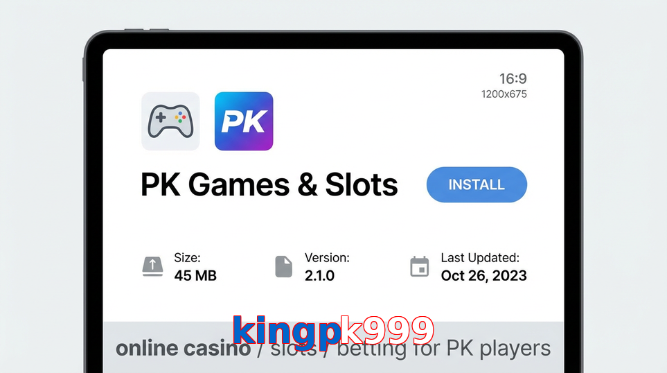 Game list for Kingpk999 gameapk section